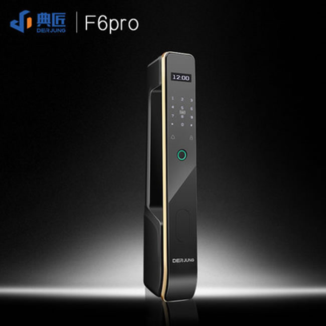 典匠智能锁 F6pro高档小区别墅全自动智能指纹锁
